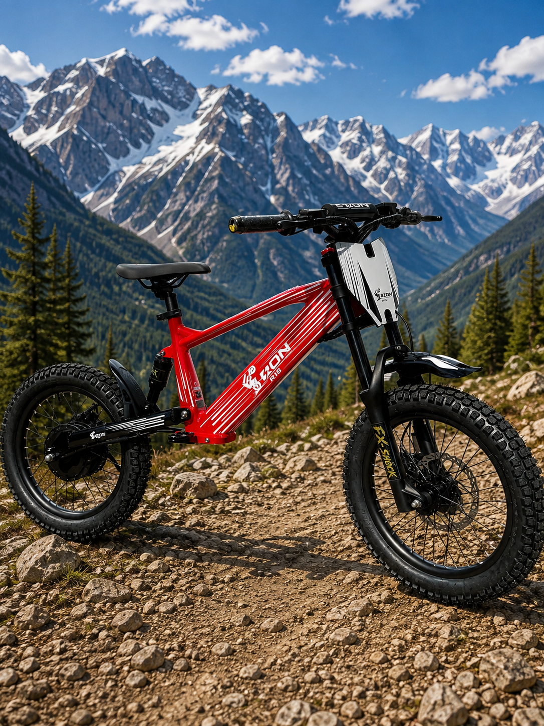 E-Ron 20" electric mountain bike