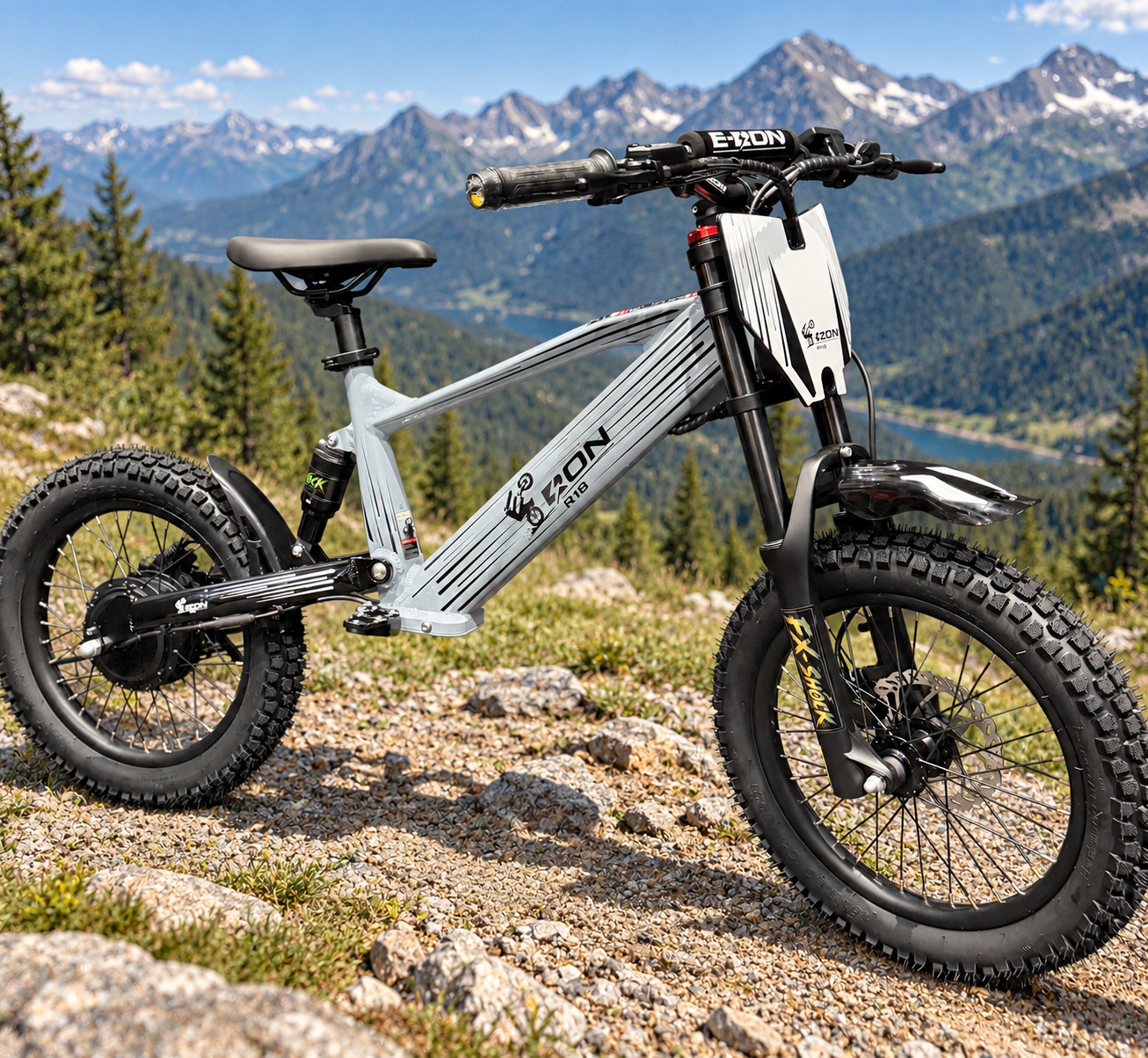 E-Ron 18" electric mountain bike